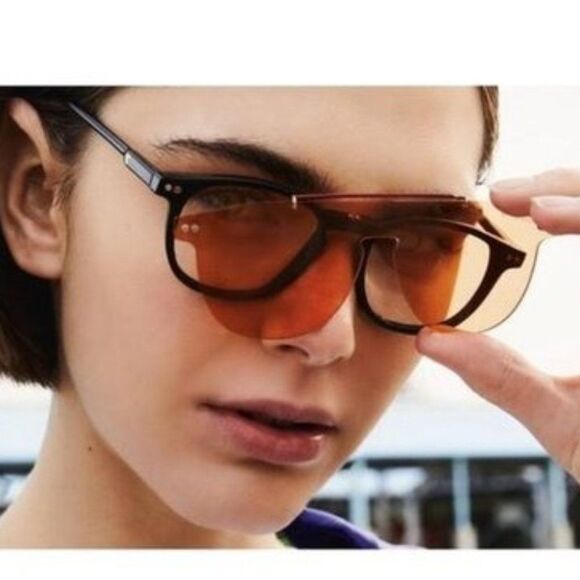 💯 NEW CARRERA 2024T/C 0ACI W7 BLACK GREY ORANGE SUNGLASSES - Picture 3 of 11